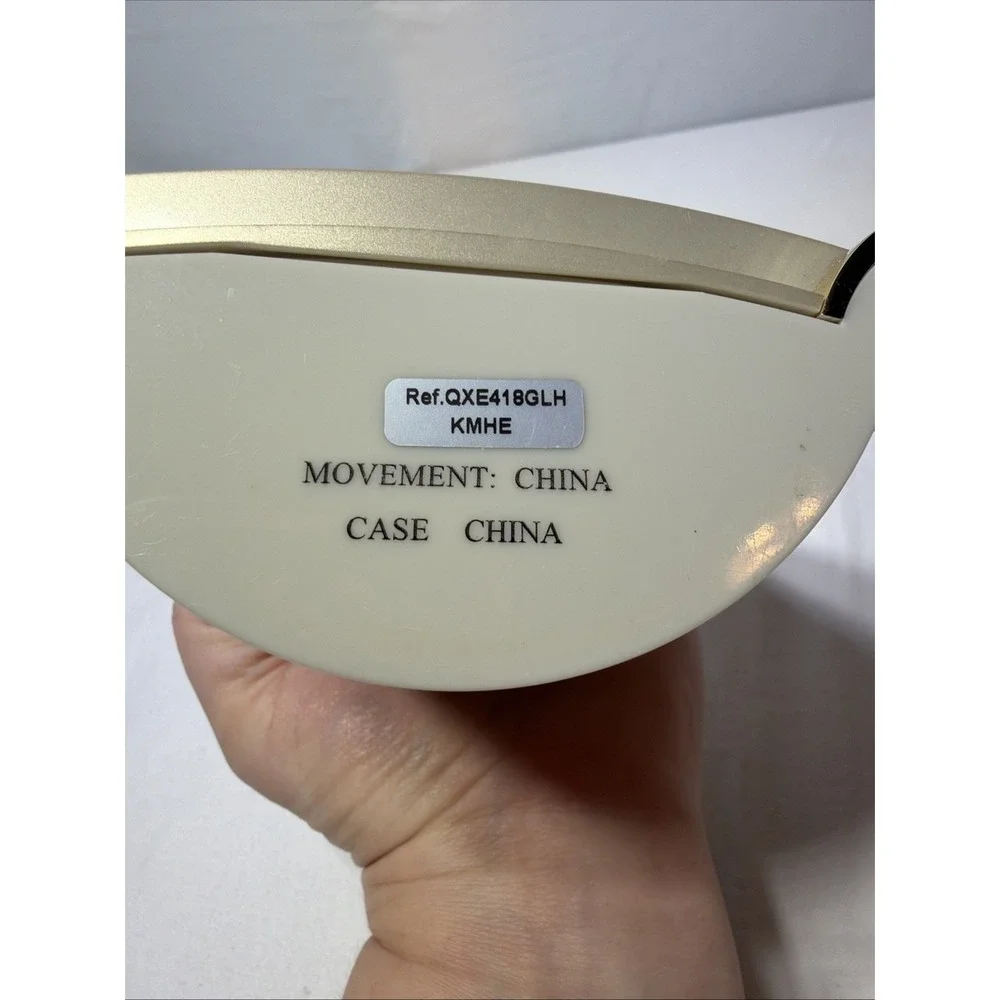 Seiko Mantel Clock: Model QXE418GLH Works
